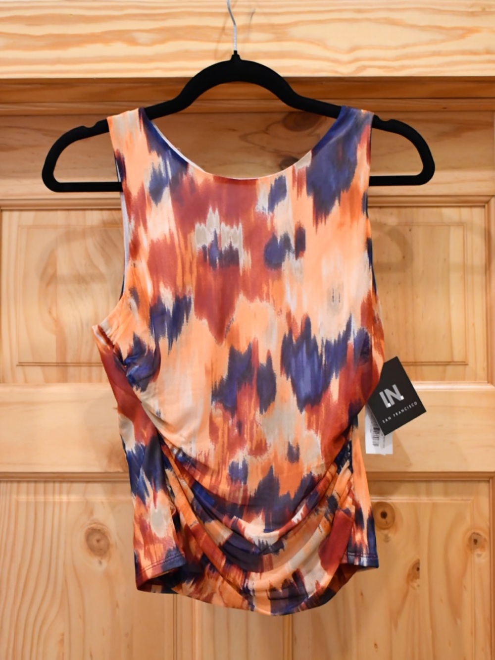 NWT✨ I.N. San Francisco Abstract Print Tank